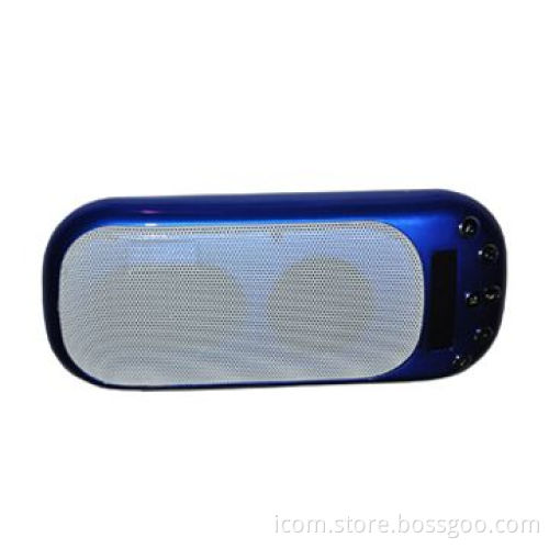 Stereo Mini Speaker with 2.2W x 1 Output Power and FM Radio